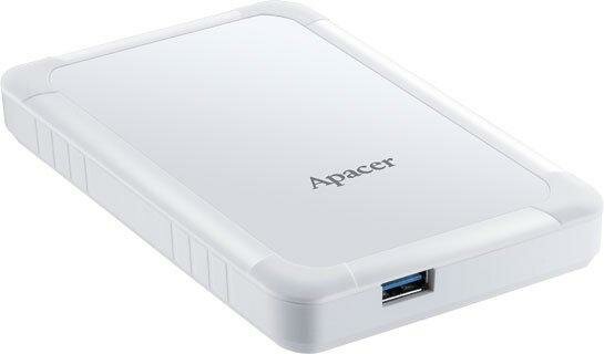Внешний жесткий диск 2.5" 1 Tb USB 3.1 Apacer AP1TBAC532W-1 белый