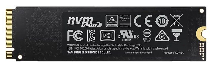 Жесткий диск SSD M.2 Samsung 970 EVO Plus 250Gb (MZ-V7S250BW)