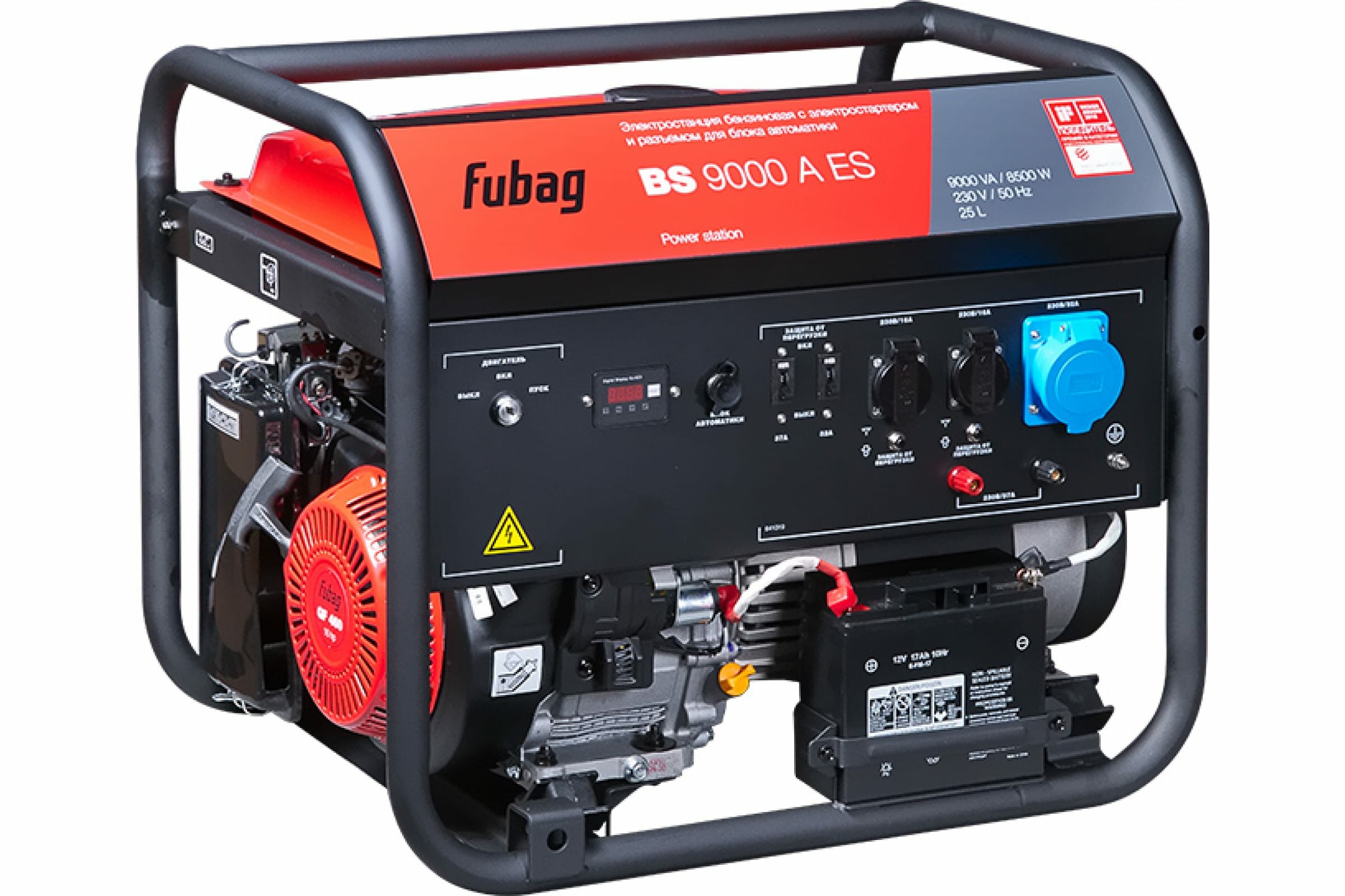 Бензиновая электростанция FUBAG BS 9000 A ES 641019