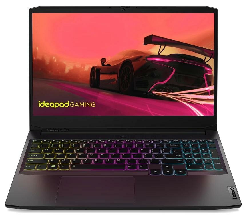 Ноутбук Lenovo IP Gaming 3 15ACH6 AMD Ryzen 5 5600H 3.3Ghz/16Gb/512Gb SSD/15.6" FHD NVIDIA GeForce RTX 3050 Ti/NoOS black
