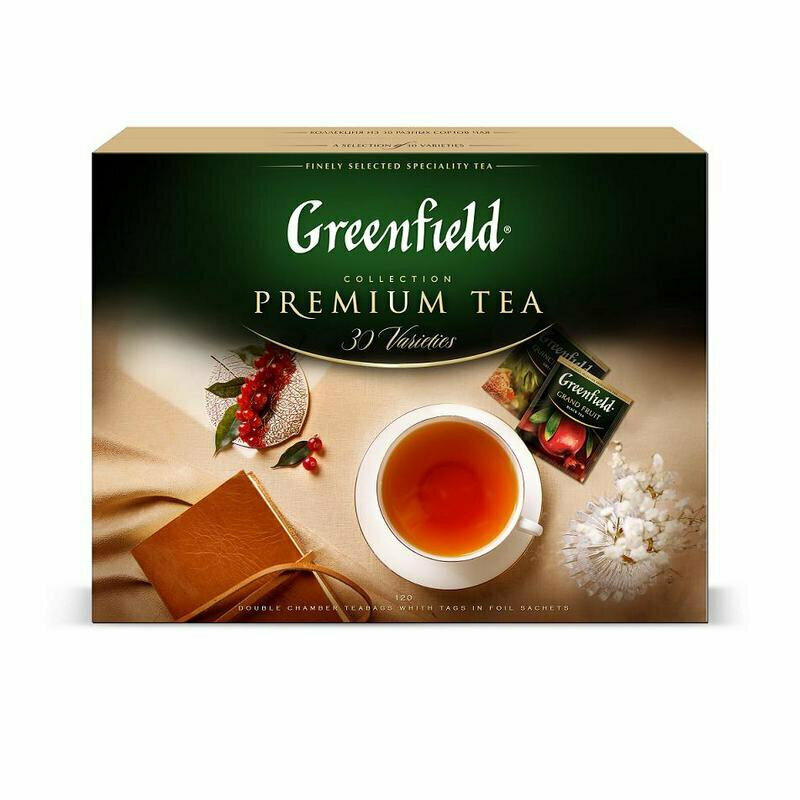 Чай Greenfield Premium Tea ассорти 120 пакетиков, 218132 - фотография № 7