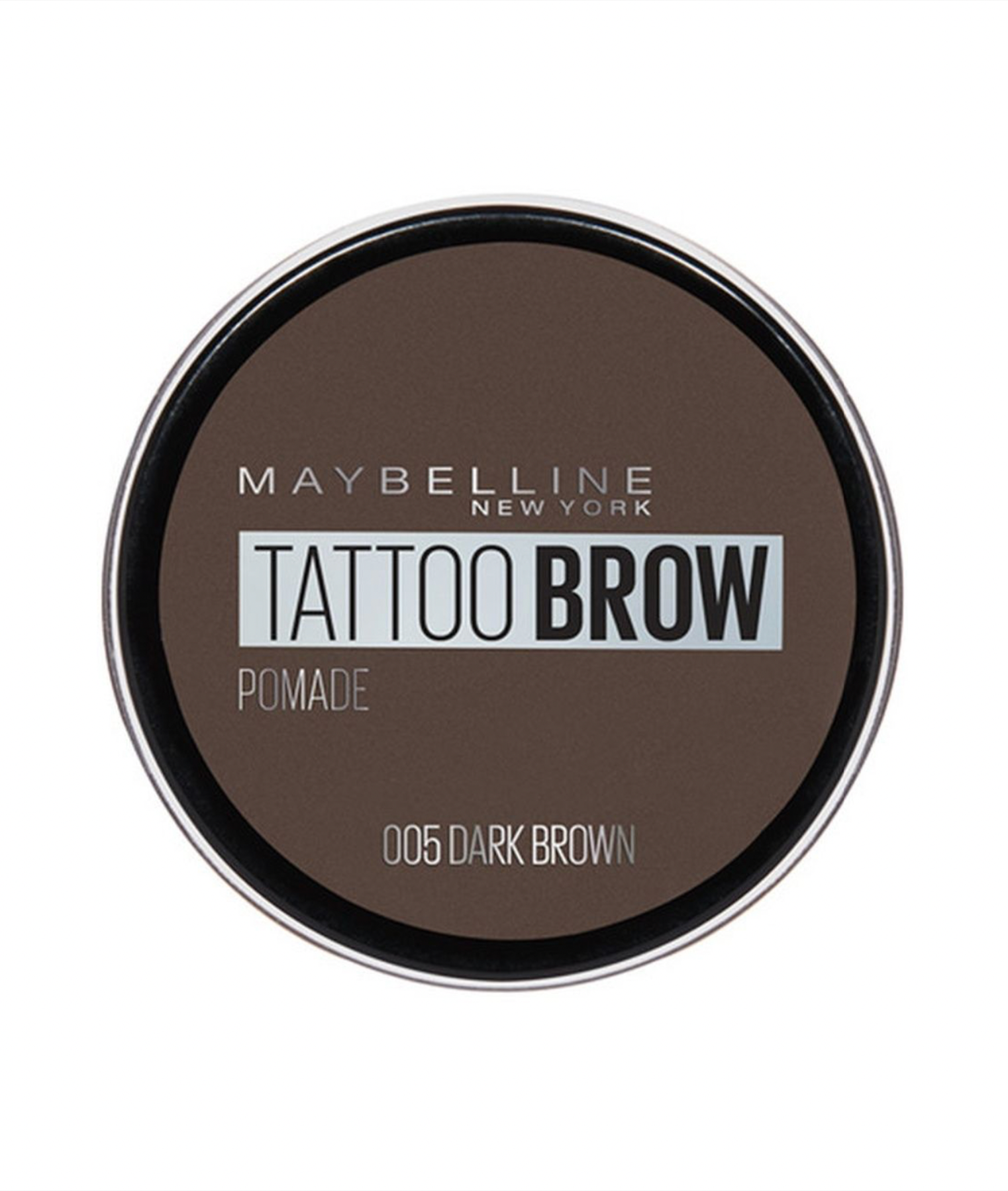 Мейбелин / Maybelline - Помада для бровей Tattoo Brow 24H водостойкая 05 Dark Brown 3,5 г