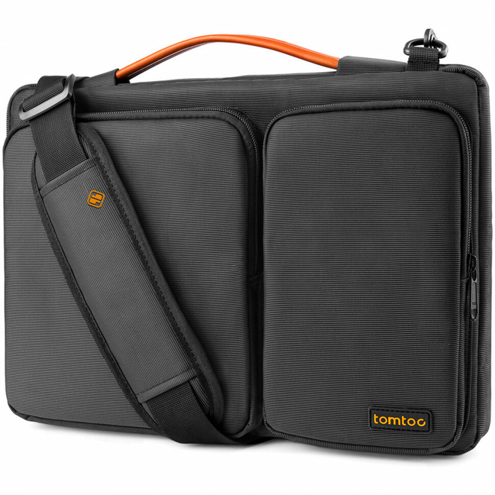 Сумка Tomtoc Versatile Laptop Shoulder Bag A42 для ноутбуков 15.4-16" / Macbook Pro 16" чёрная (A42-E02D)