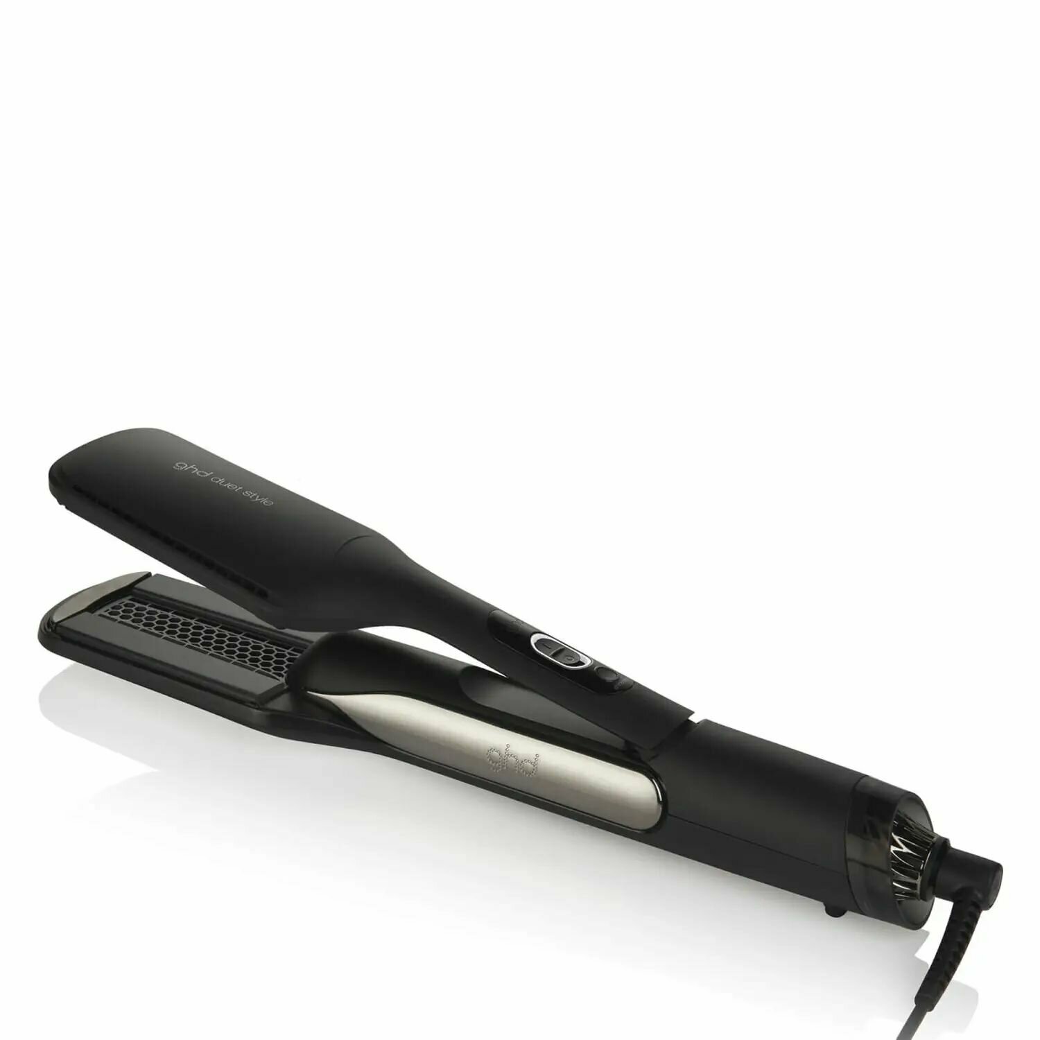 Стайлер для укладки волос Ghd Duet 2в1 (Black) - фотография № 1