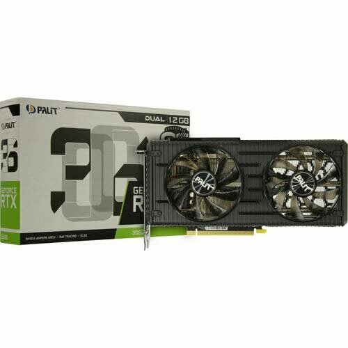 Видеокарта Palit GeForce RTX 3060 Dual OC 12 GB (NE63060T19K9-190AD)