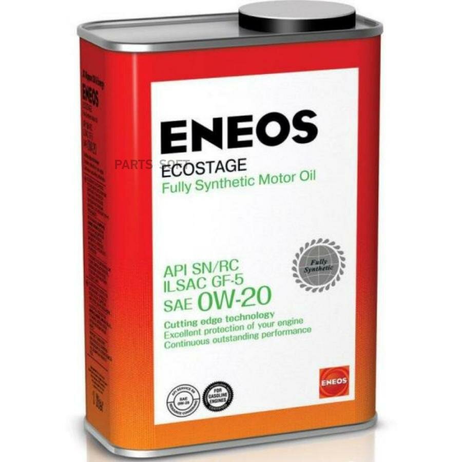 ENEOS 8801252022015 Масло моторное ENEOS Ecostage SN Синтетика 0W20 1л