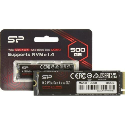 SSD Silicon power UD90 500 Гб SP500GBP44UD9005