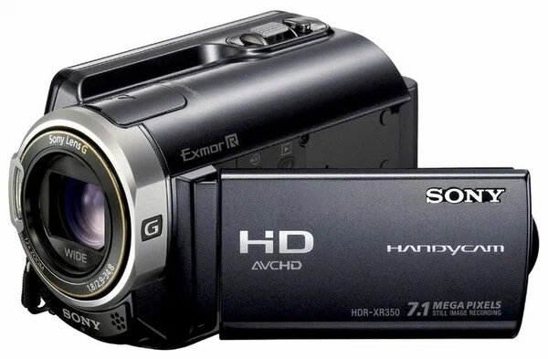 SONY Видеокамера Sony HDR-XR350E,черный