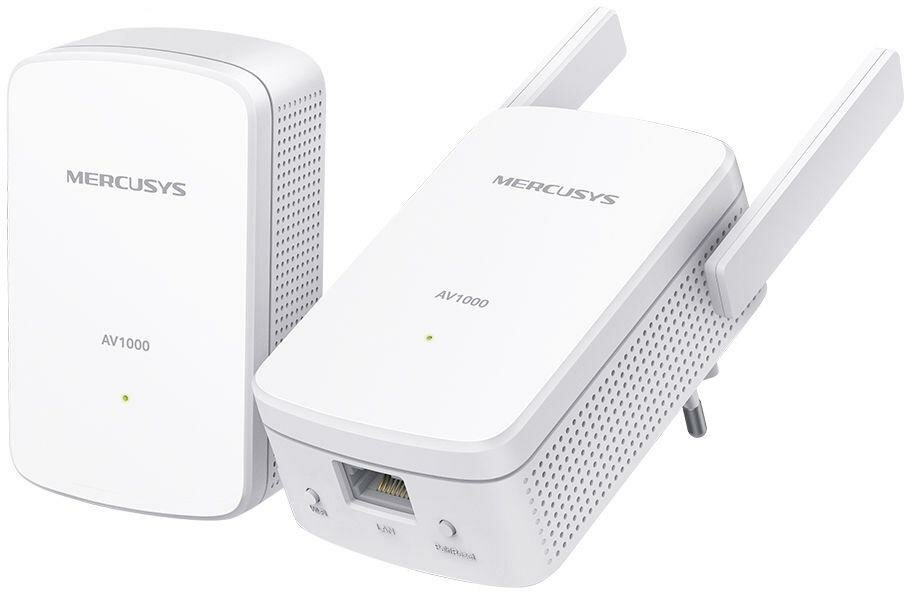 Сетевой адаптер Powerline MERCUSYS Gigabit Ethernet, 2 шт. - фото №1