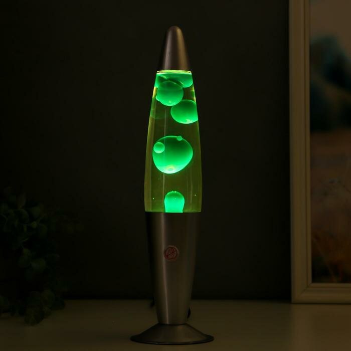 RISALUX Светильник "Зеленые капли" E14 h=41см - фотография № 3