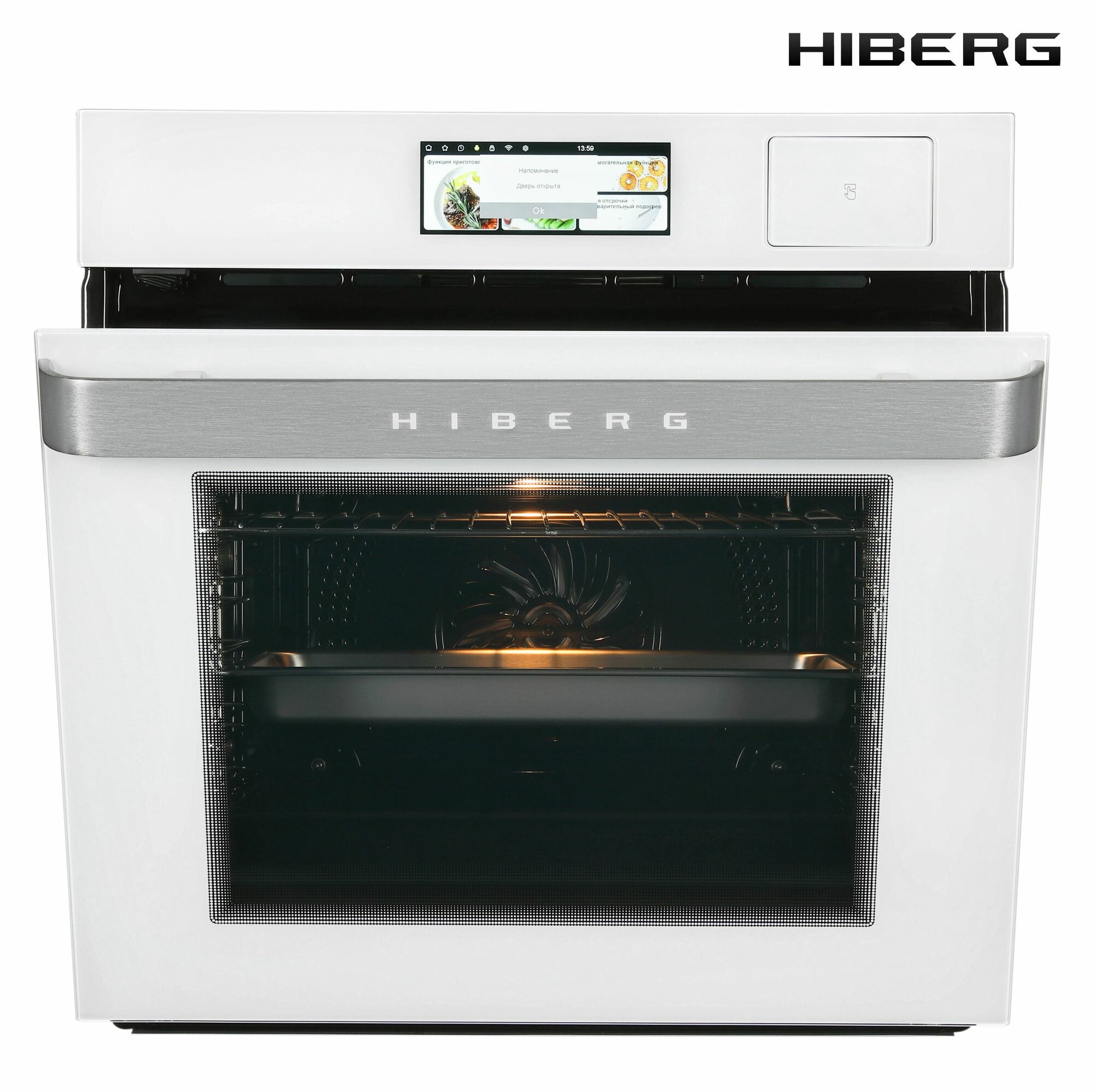 Электрический духовой шкаф HIBERG S-VM 6615 W i-SMART - фотография № 2