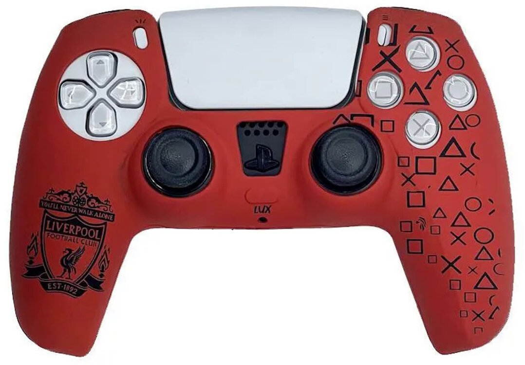 Защитный силиконовый чехол Silicone Case for Controller Playstation DualSense FC Liverpool (PS5)