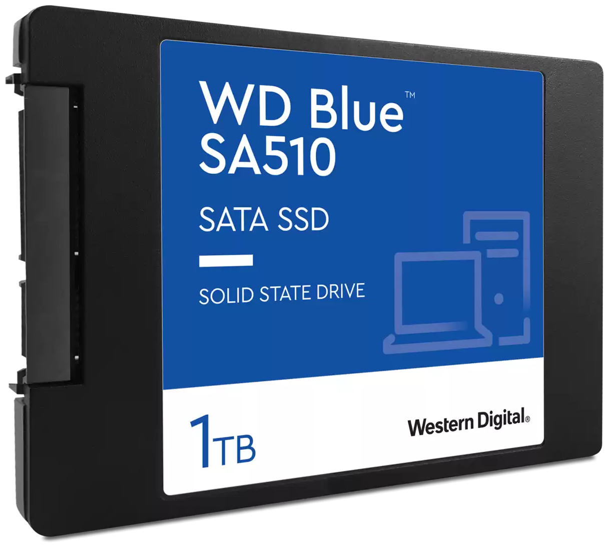 Western Digital SSD диск 1ТБ 2.5 Western Digital Blue SA510 WDS100T3B0A (SATA III) (ret)