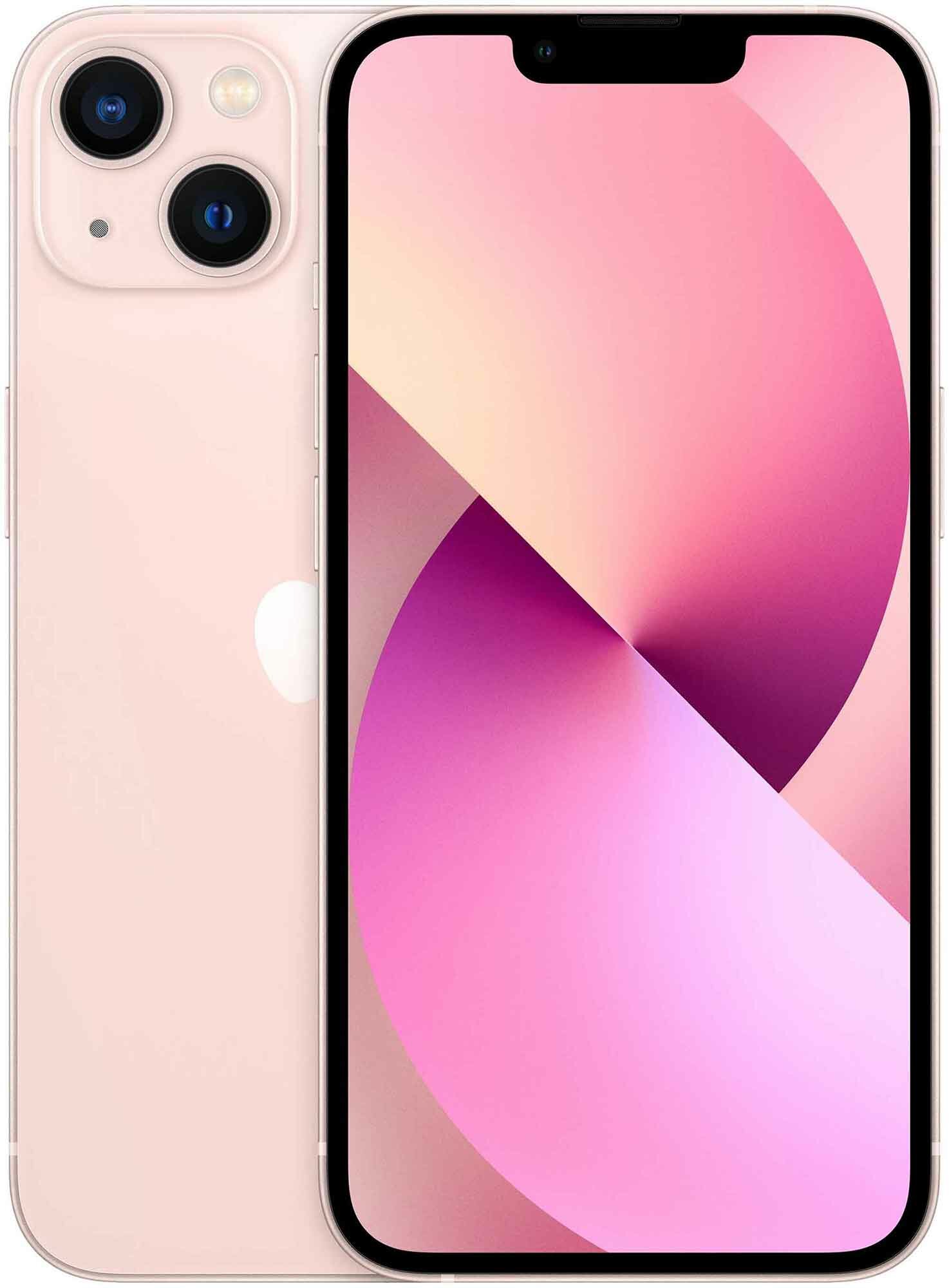 Смартфон Apple A2482 iPhone 13 128Gb розовый (MLMN3LL/A)