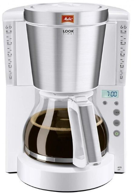 Кофеварка капельная Melitta Look IV Therm Timer 850Вт белый