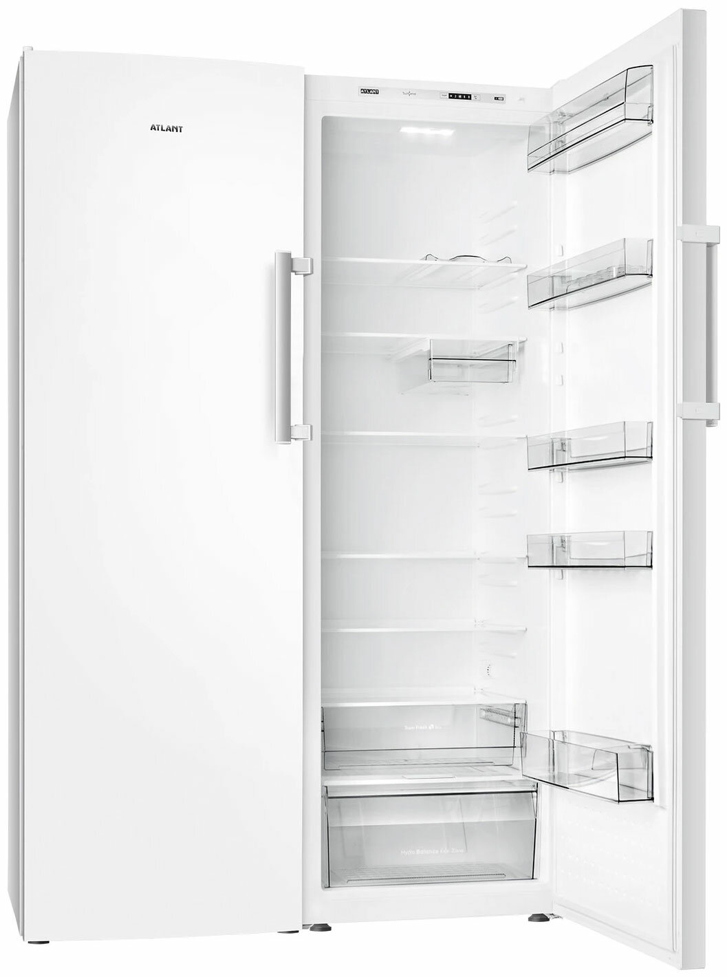 Холодильник Side by Side ATLANT холодильник Х-1602-100 + морозильник М-7606-102 N - фотография № 6