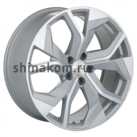 Диск 8,5*20 5*112 ET33 66,6 Khomen Wheels KHW2006 Brilliant Silver (Audi/VW)