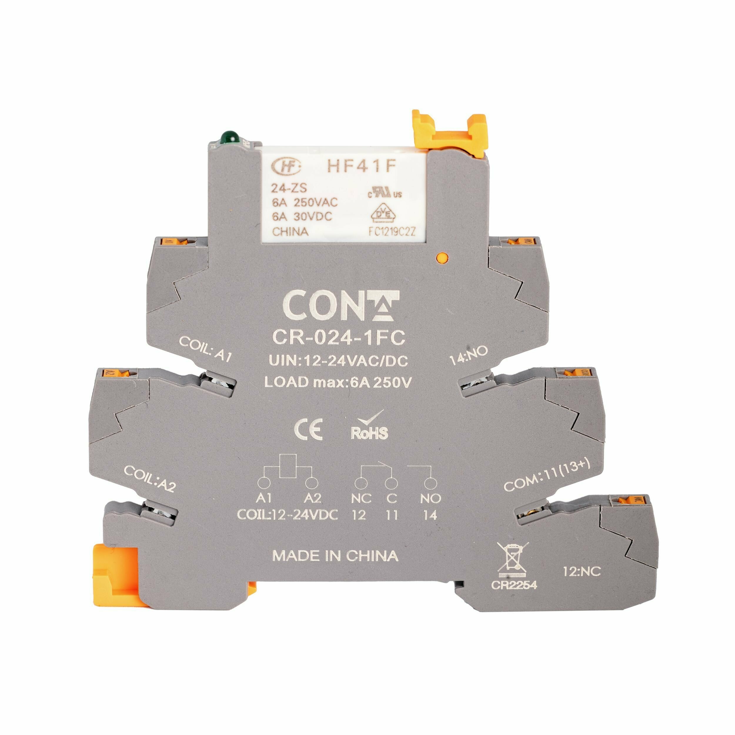 Релейный модуль CONTA CR-024-1FC (10 шт) - фотография № 2