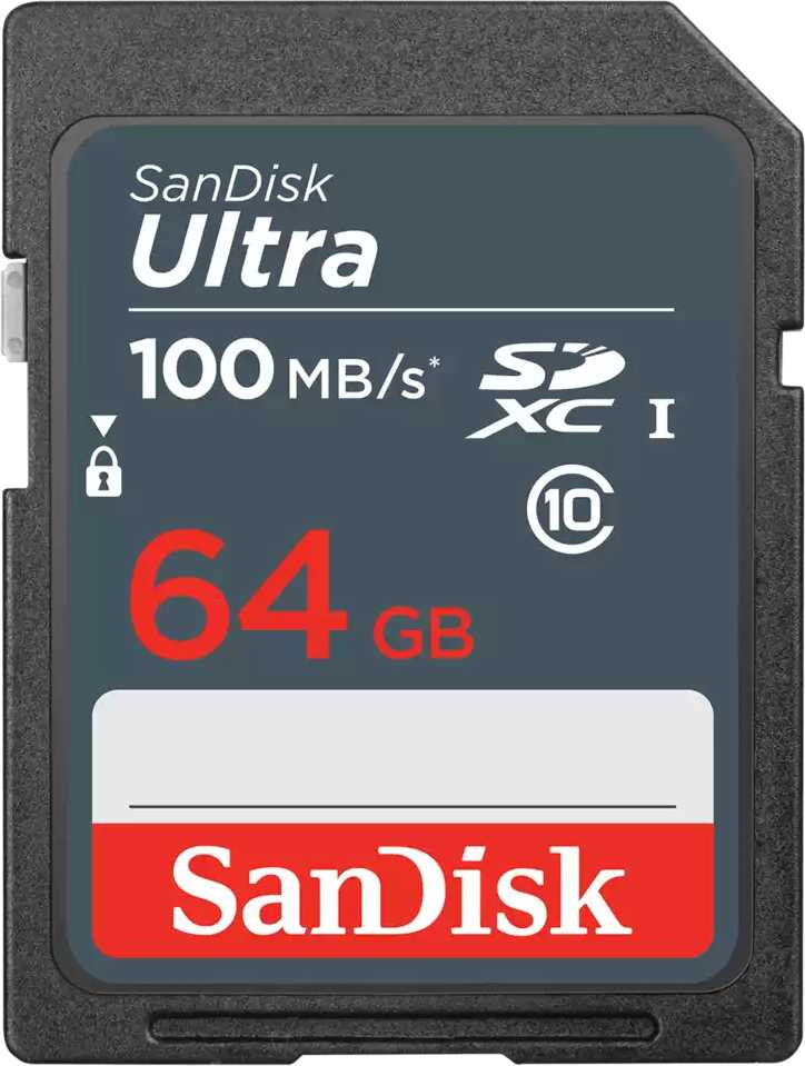 Флеш карта SDXC 64Gb Class10 Sandisk SDSDUNR-064G-GN3IN Ultra