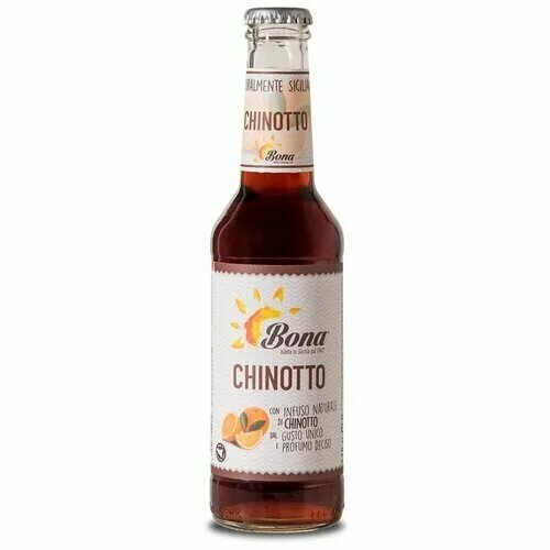 Лимонад из натурального настоя Чинотто. CHINOTTO Bona (бона), 275мл х 24 шт. - фотография № 1