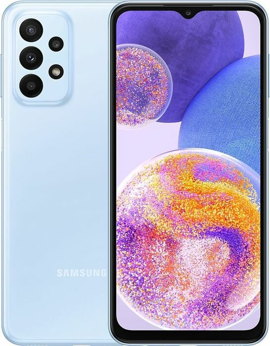 Смартфон Samsung Galaxy A23 4/64 ГБ (SM-A235FLBUMEA) Light Blue