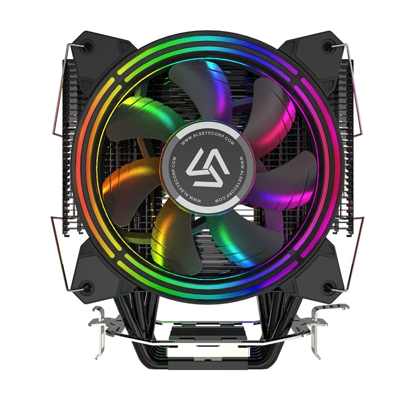 Кулер для процессора Alseye H120D, черный/RGB