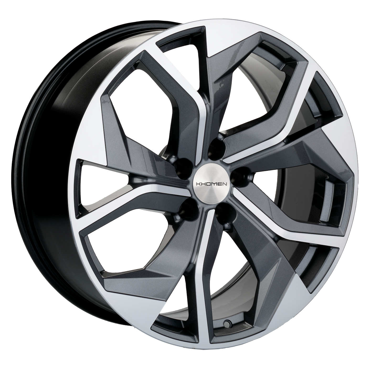 Khomen Wheels KHW2006 8.5x20 5x112 ET33 Dia66.6 Gray-FP ()