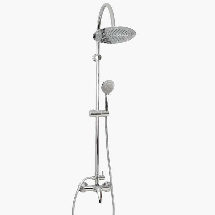 фото Душевая система Istok life luxe с одноручным латунным смесителем, хром