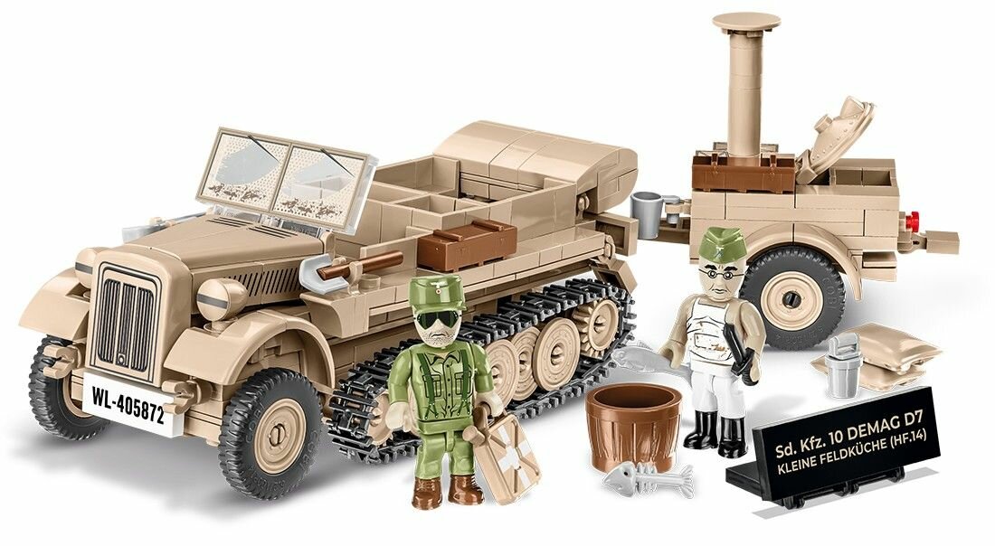 Конструктор COBI SD.KFZ.10 & FIELD KITCHEN COBI-2272