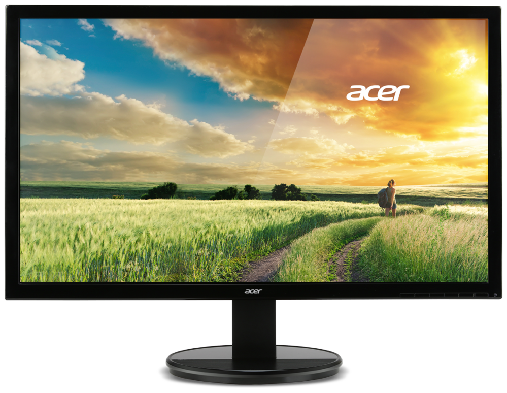 Монитор Acer 21.5" K222HQLBid черный TN LED 5ms 16:9 DVI Hdmi матовая 200cd 90гр/65гр 1920x1080 D-Su