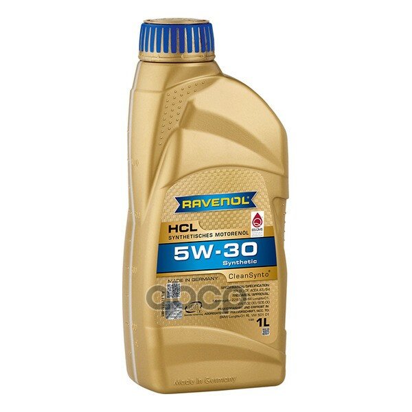 Полусинтетическое моторное масло RAVENOL HCL 5W-30