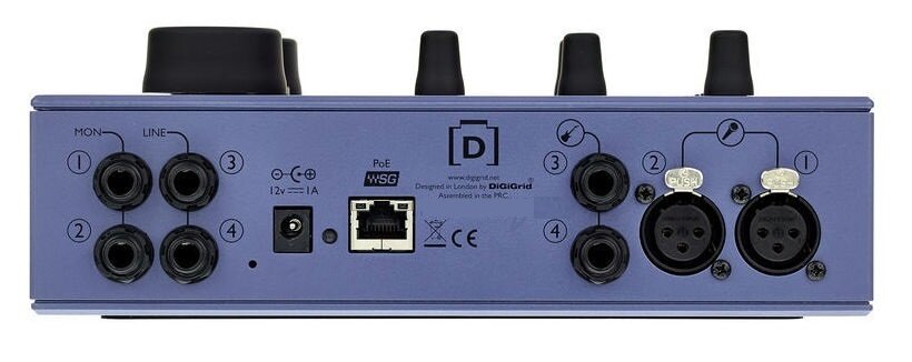 DiGiGridD X-DG-D Настольный аудио интерфейс 4 вх 6 вых частота дискретизации до 96 кГц