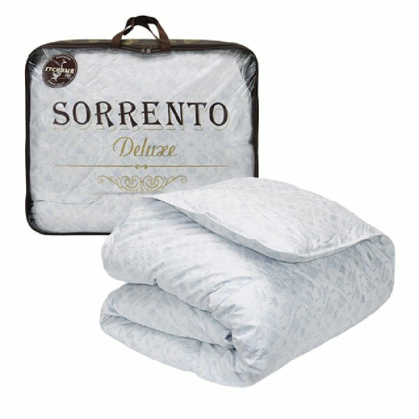 Одеяло гусиный пух Соренто классическое, Размер одеяла 1,5 спальное - фотография № 1