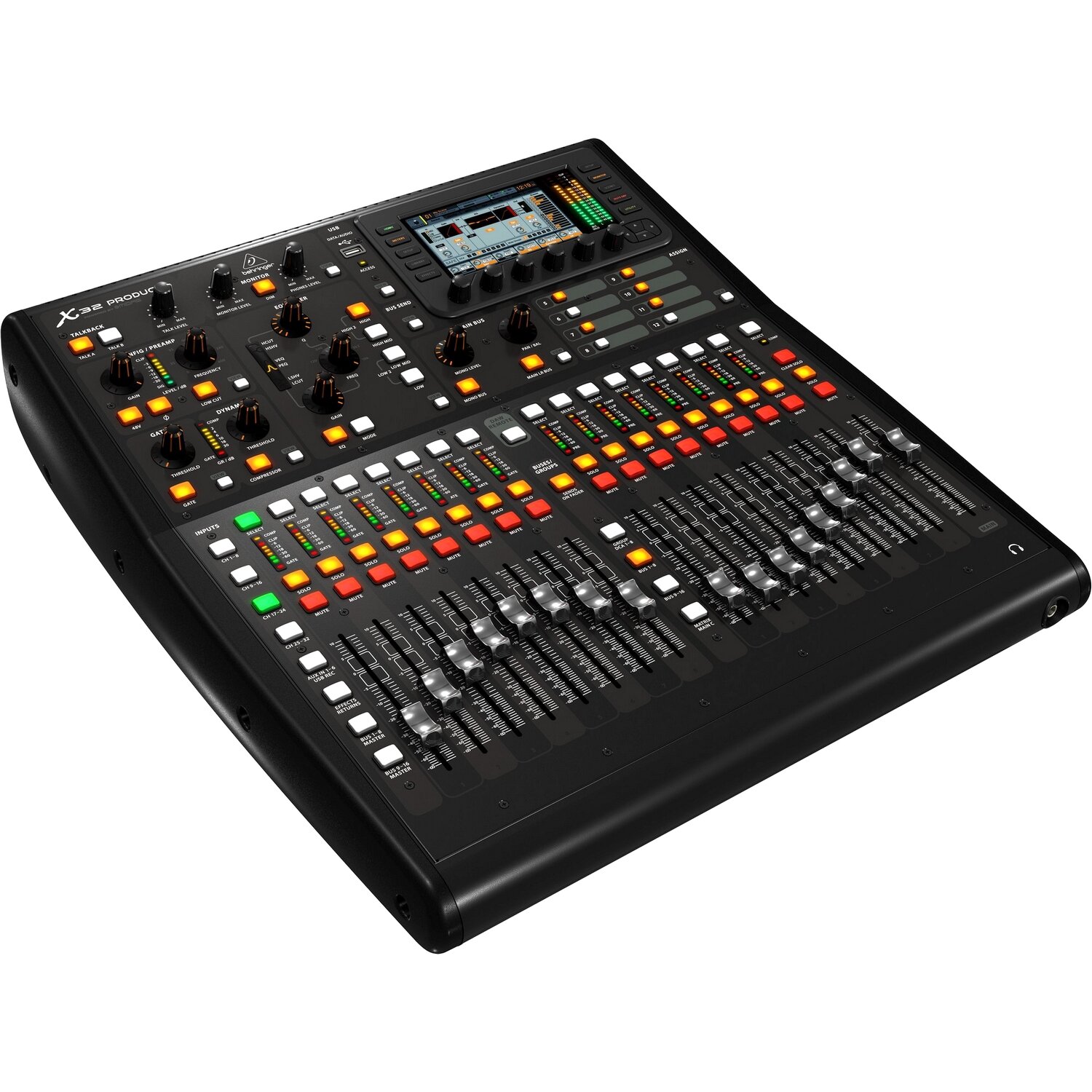 BEHRINGER X32 PRODUCER - цифровой микшер, 16 входов, 16 шин