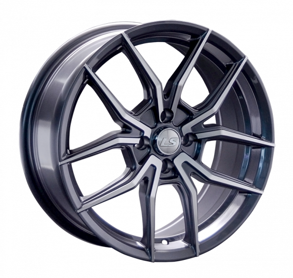 LS Wheels LS1242 8x18 5x112 ET35 Dia66.6 GMF ()