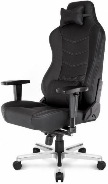 Игровое Кресло AKRacing ONYX DELUX (AK-ONYX DELUX-K901B(RL)-BLACK) Real Leather / black