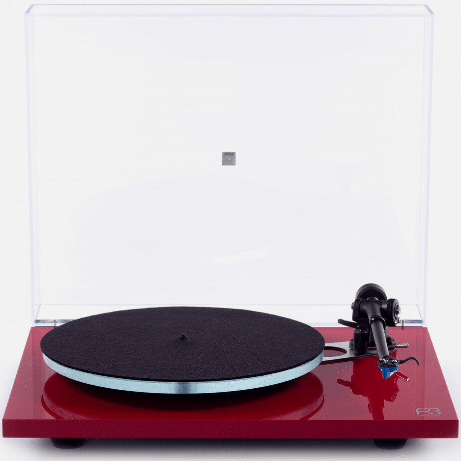 Виниловый проигрыватель Rega Planar 3 Red (ELYS-2)