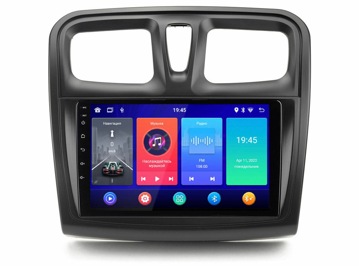 Штатная магнитола Renault Logan 13+, Sandero 12+ (TRAVEL Incar ANB-1410) Android 10 / 1280x720 / 2-32 Gb / Wi-Fi / 9 дюймов