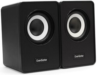 ExeGate Акустическая система стерео ExeGate Disco 120 EX287054RUS, 2x3Вт, питание от USB, черный (ret)