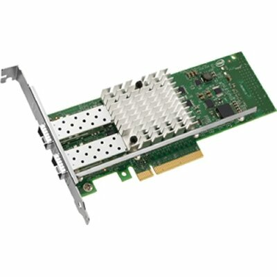 Сетевая карта Intel E10G42BTDA X520-DA2 (Intel 82599ES,PCI-E 2.0 x8,1GbE/10Gbps,Dual Port,SFP+ Direct Attach Copper,VMDq,SR-IOV,IPSEC) RTL