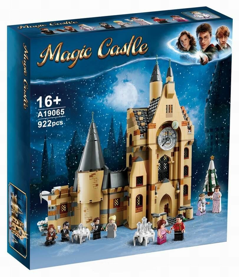 Конструктор Гарри Поттер - Часовая башня замка Хогвартса 922 детали