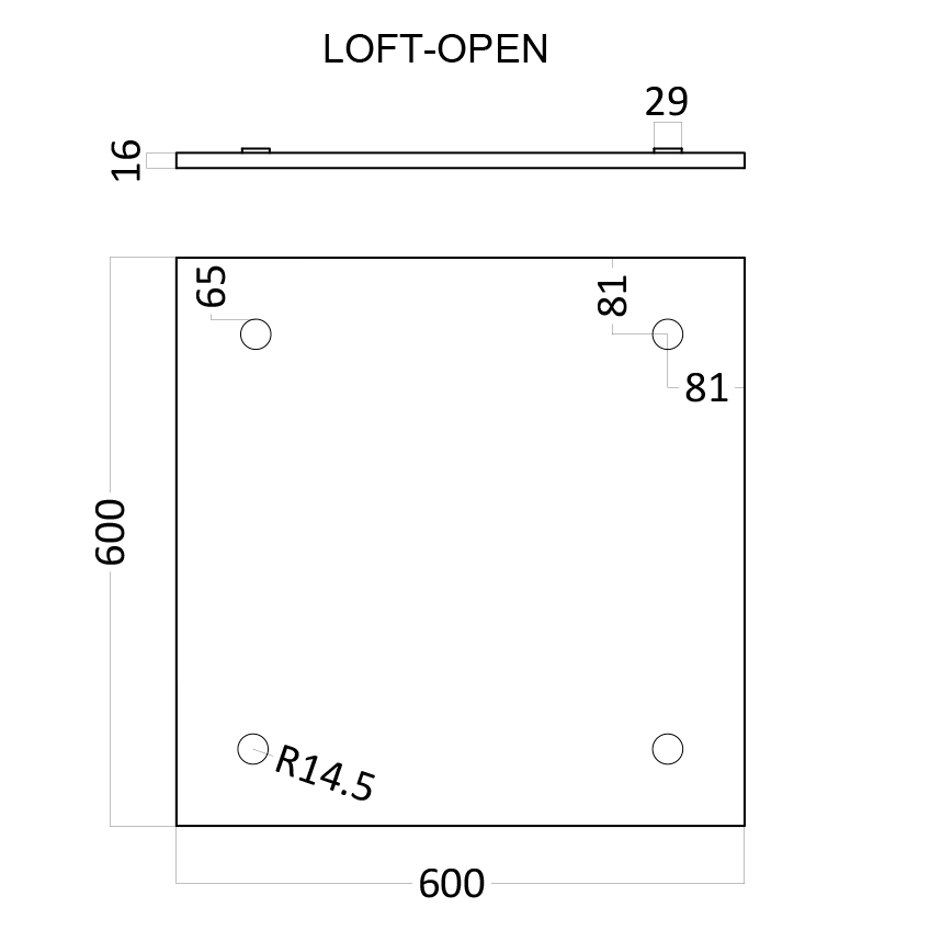3D стеновая панель из гипса LOFT-BETON (OPEN - крепления открытого типа) артикул M-0052 от Artpole - фотография № 2