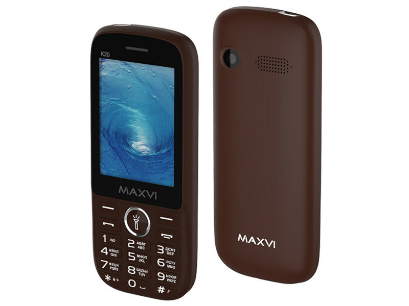 Сотовый телефон Maxvi K20 Coffee