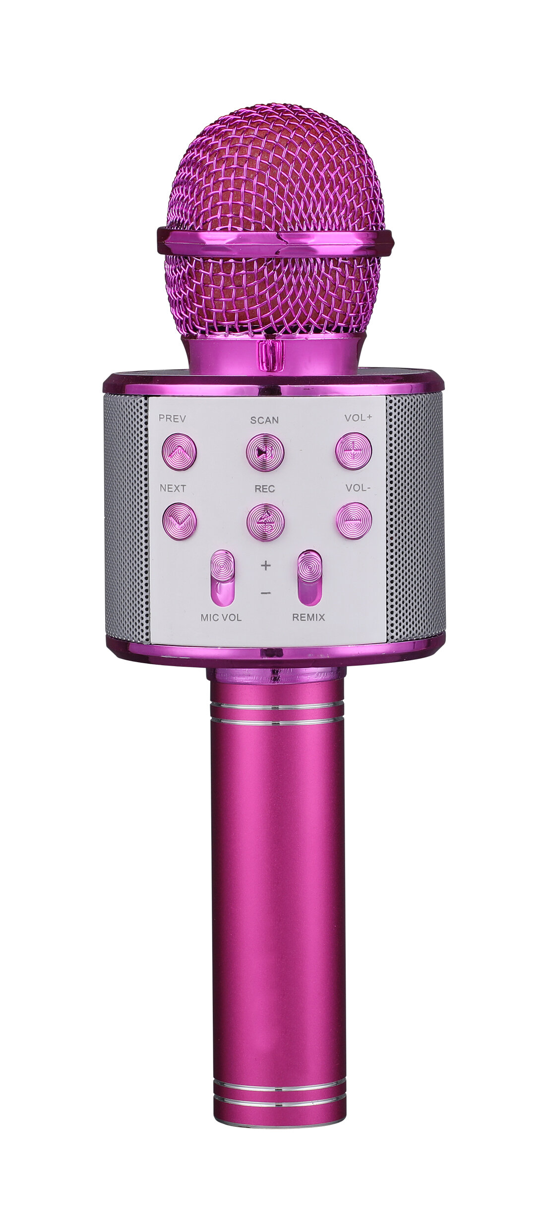 FunAudio G-800 Pink Беспроводной микрофон. Поддержка файлов: MP3 WMA. Bluetooth V4.0 + EDR. 3W