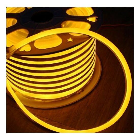 гибкий неон LNB-FX-50m Цвет свечения (цветность, ж) - желтый