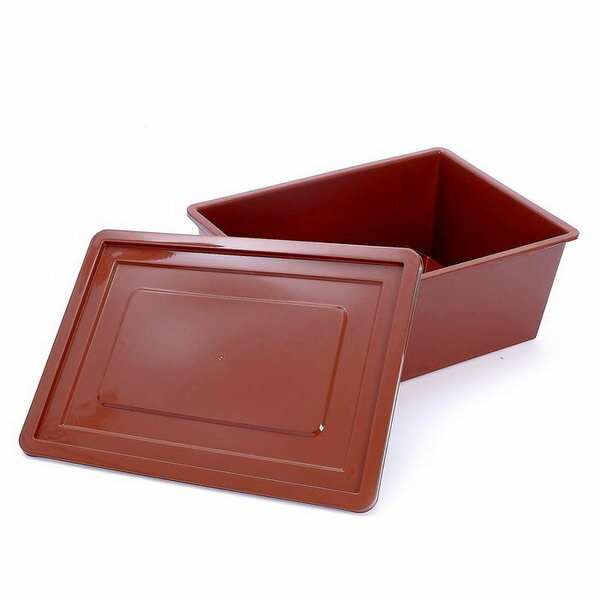 Ящик универсальный "Прованс", объем 30 л, цвет коричневый - фотография № 4