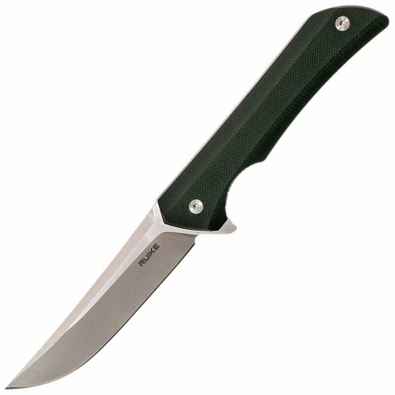 Ruike Складной нож Hussar сталь 14C28N, рукоять G10 black (P121-B)