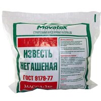 Негашеная известь Movatex 3 кг Т02368