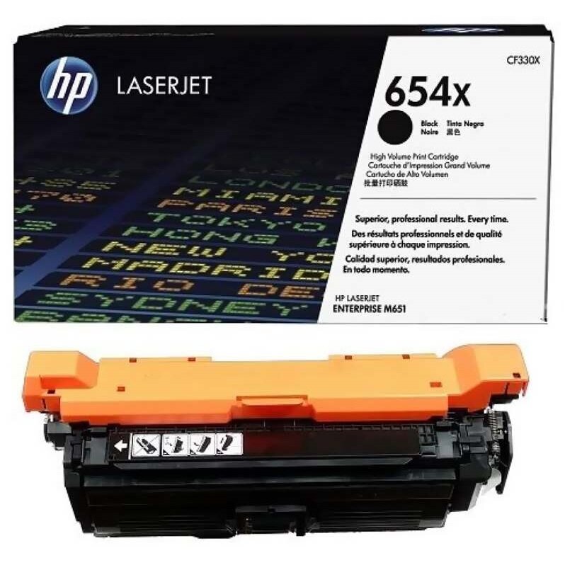 Лазерный картридж Hewlett Packard CF330X (654X) Black