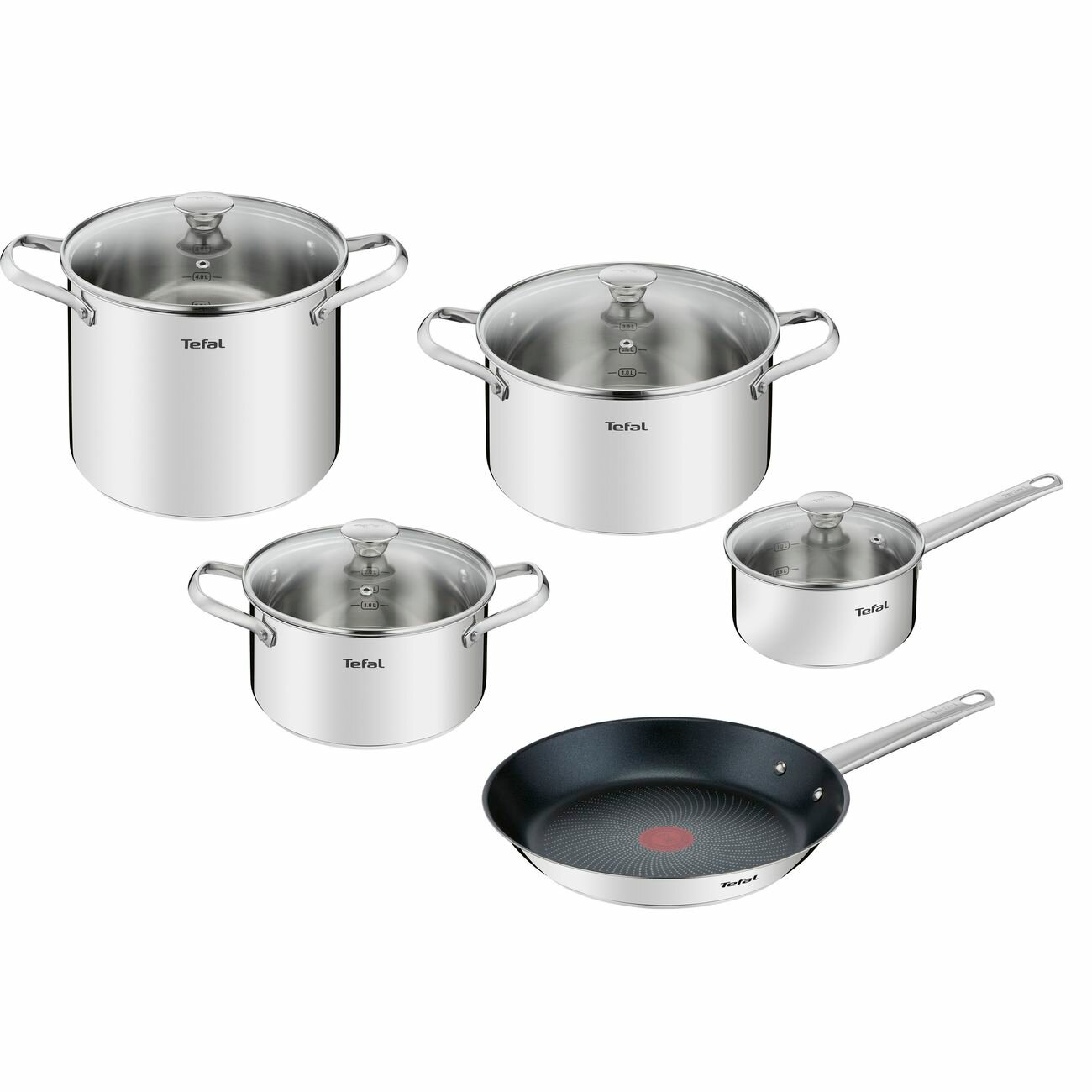 Набор посуды Tefal Cook Eat 9 предметов B922S955